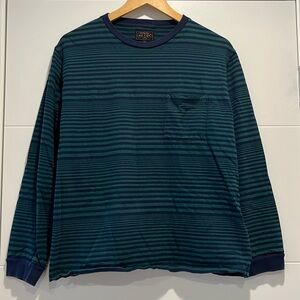 Beams plus long sleeve cotton tee